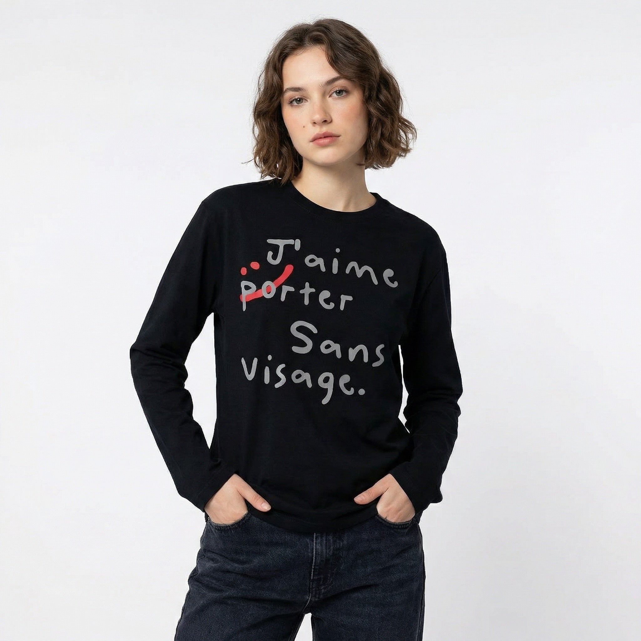 J'AIME PORTER SANS VISAGE LONGSLEEVE