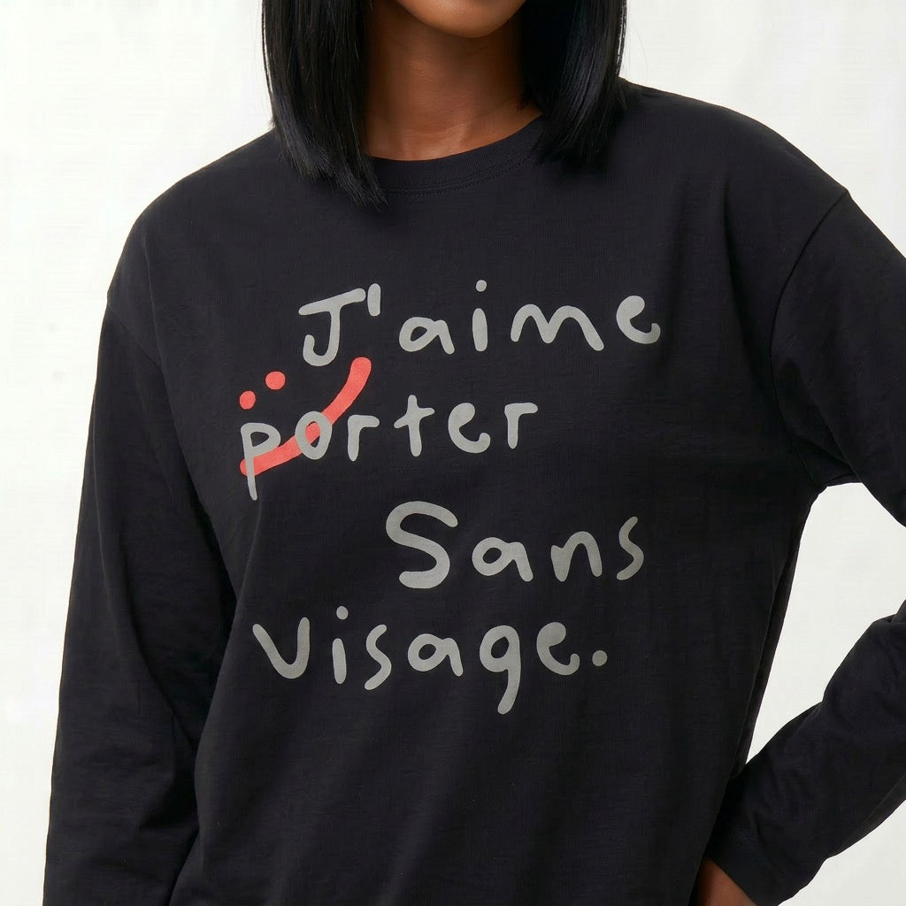 J'AIME PORTER SANS VISAGE LONGSLEEVE