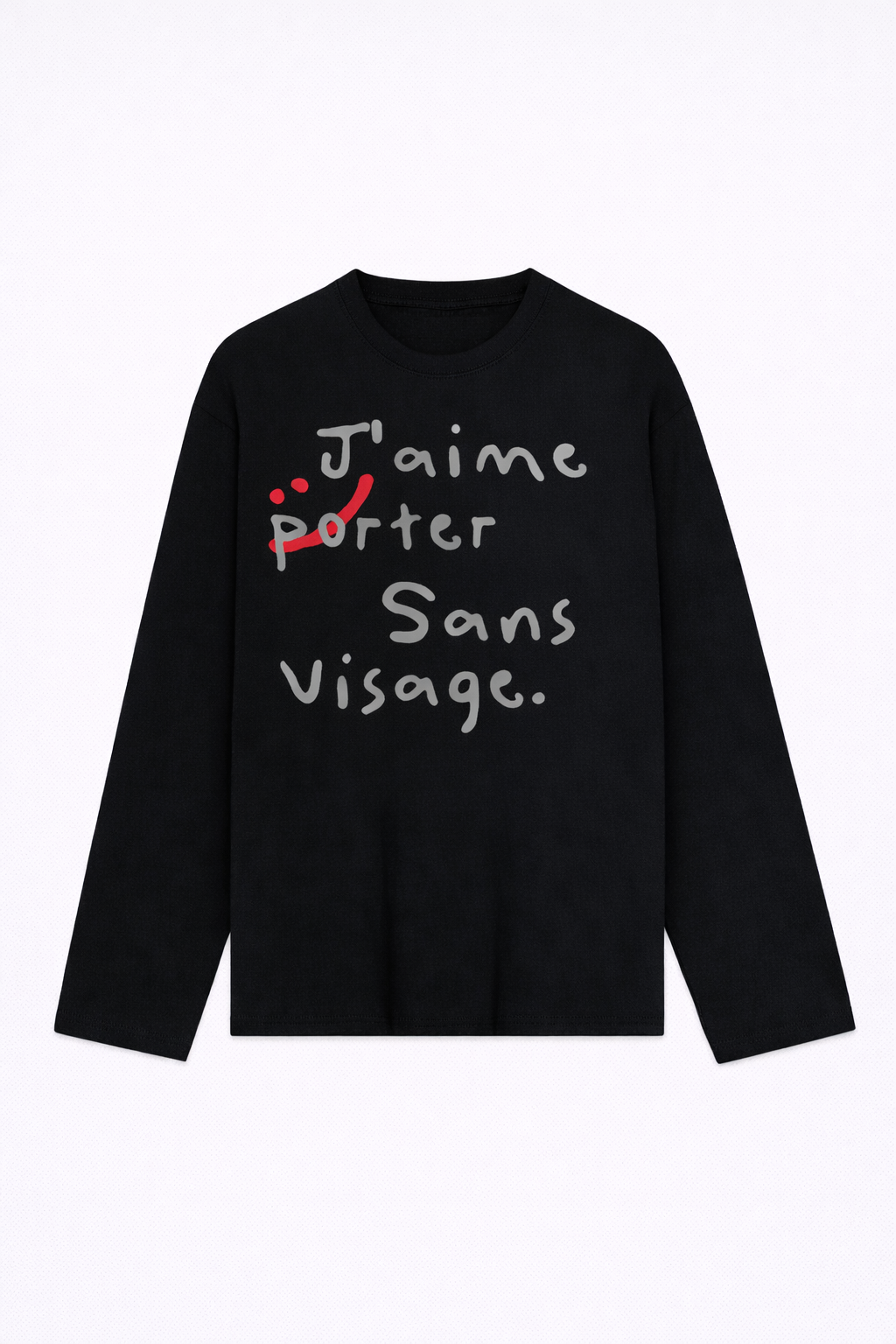 J'AIME PORTER SANS VISAGE LONGSLEEVE