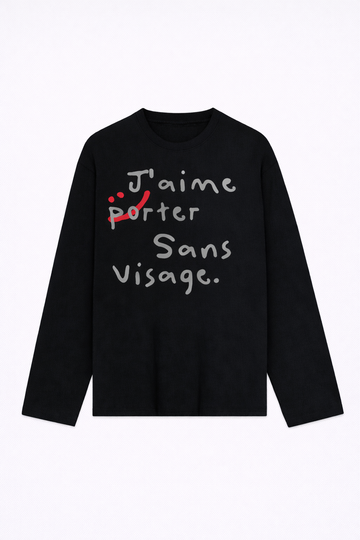 J'AIME PORTER SANS VISAGE LONGSLEEVE