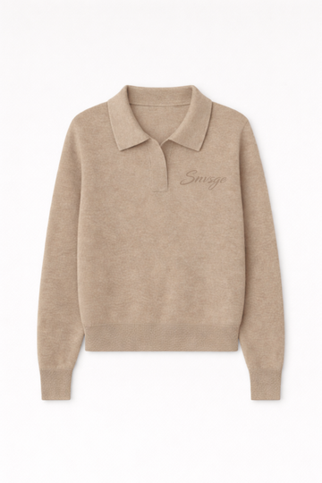SNVSGE KNIT POLO SWEATER
