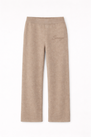 SNVSGE WIDE-LEG KNIT PANTS