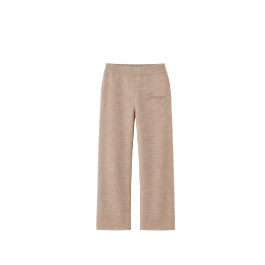 SNVSGE WIDE-LEG KNIT PANTS